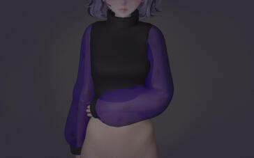 Purple sweater